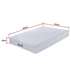 PALERMO Pocket Spring Hybrid Mattress – Queen