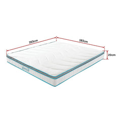 PALERMO Memory Foam Hybrid Mattress – King