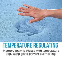 PALERMO Memory Foam Gel Mattress – Double
