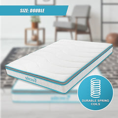 PALERMO Memory Foam Hybrid Mattress – Double