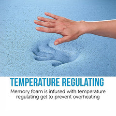 PALERMO Memory Foam Gel Mattress – King Single
