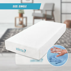PALERMO Memory Foam Gel Mattress – King Single