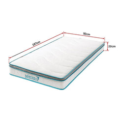PALERMO Memory Foam Hybrid Mattress – King