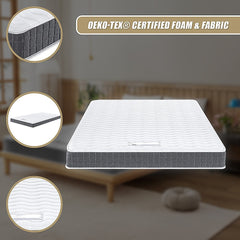 PALERMO Memory Foam Hybrid Mattress – Double