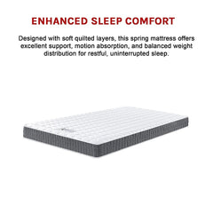 PALERMO Memory Foam Hybrid Mattress – Double