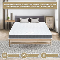 PALERMO Memory Foam Hybrid Mattress – Double