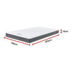 PALERMO Memory Foam Hybrid Mattress – King Single