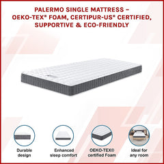 PALERMO Memory Foam Hybrid Mattress – King