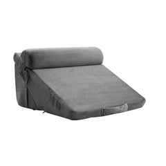 Bed Wedge Pillow for Sleeping, 3 Pcs Adjustable Orthopedic Bed Wedge Set, Back Pain, Snoring Relief & GERD, Dark Grey