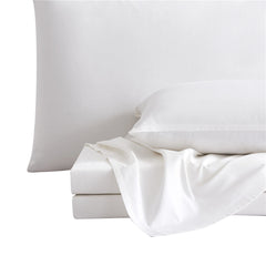 Grey Ultra Soft Brushed Waterproof Pillow Protectors (Set of 2) - 50x70cm, Stain & Spill Guard for Bed Pillows(Note: pillow core not included)