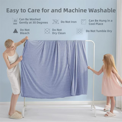 Pink Queen Size 200x150CM Cooling Blanket for Hot Sleepers - Lightweight Breathable All-Season Throw, Hand / Machine Washable