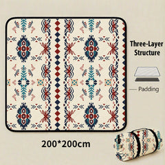 Seattle Extra Large 200x200cm Waterproof Picnic Mat - Portable Thickened Oxford Cloth Outdoor Camping Blanket for Beach, Park