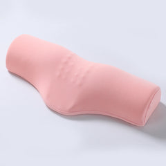 Pink Cervical Support Pillow – Memory Foam Core with Ergonomic Design for Neck Pain Relief and Deep Sleep