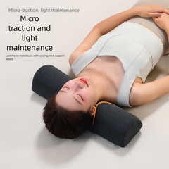 Green Cervical Support Pillow – Memory Foam Core with Ergonomic Design for Neck Pain Relief and Deep Sleep