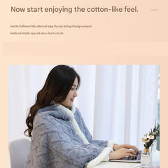 Khaki 90×140cm Textured bar knit pattern Sherpa Fleece and Taffeta Throw Blanket – Soft Loungewear Shawl, Warm Office & Sofa 