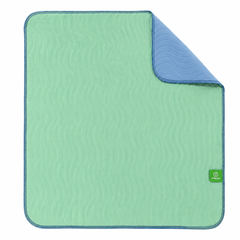Reusable Washable Underpad - 86 x 91 cm Mint Green Waterproof Absorbent Bed Pad for Adults and Pets, Bedwetting, Incontinence