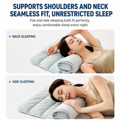 2-in-1 Coffee Adjustable Travel Towel Pillow Integeatd 60 x 140CM Foldable Padded Mat, Soft Cotton Neck Support Roll Pillow M