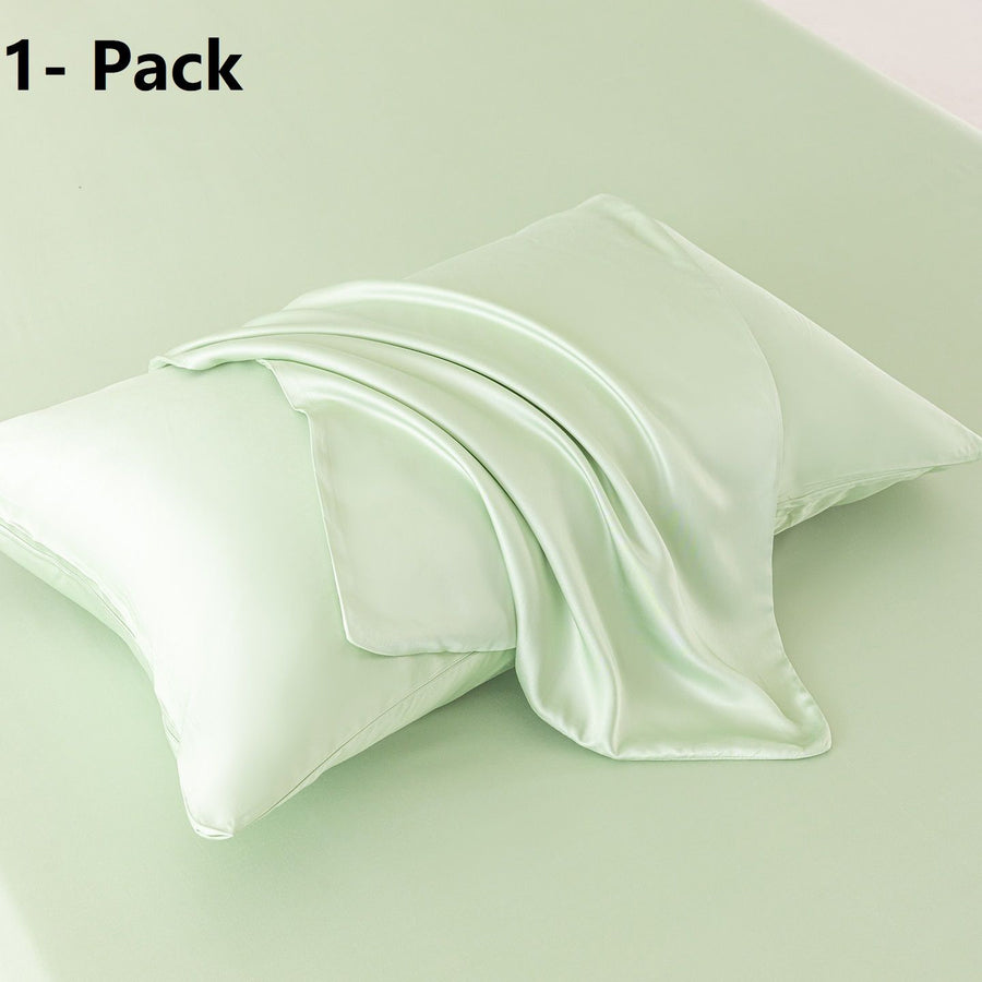 Bamboo Pillowcase - Green - 1-Pack - 48x74cm