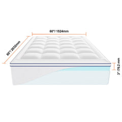 Sleep On Bedding Memory Foam Gel Mattress – Queen