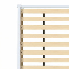 Artiss Bed Frame Single Size Wooden White JADE