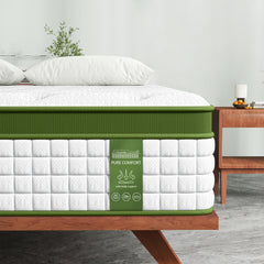 BedStory Pocket Spring Memory Foam Latex Hybrid Mattress – Double