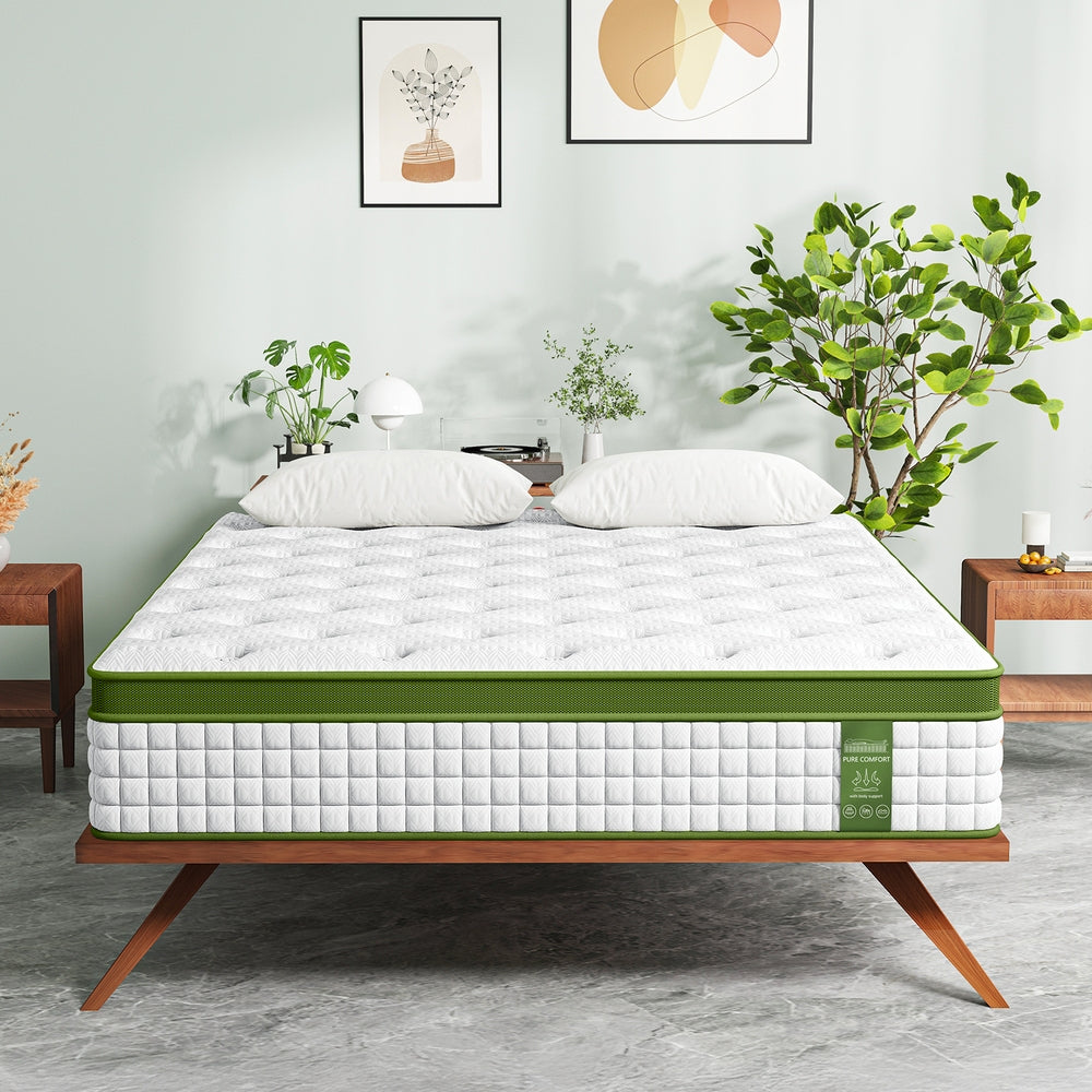 BedStory Pocket Spring Memory Foam Latex Hybrid Mattress – Double
