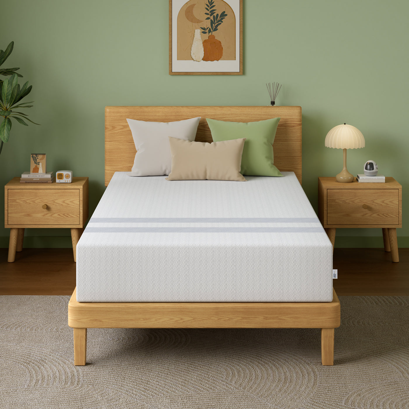 BedStory Memory Foam Gel Bamboo Wool Mattress – King Single