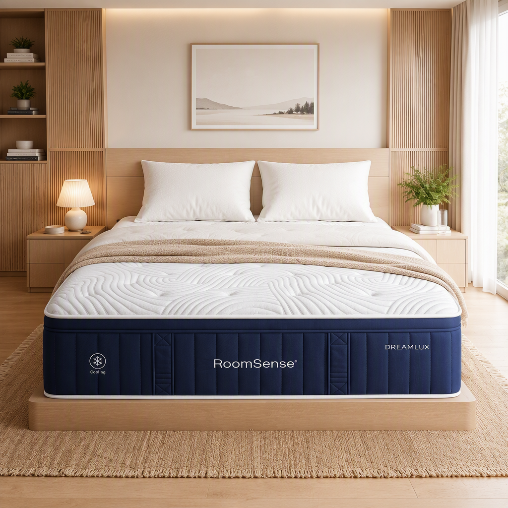 RoomSense Pocket Spring Memory Foam Hybrid Gel Mattress – King Single