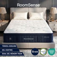 RoomSense Pocket Spring Memory Foam Hybrid Gel Mattress – King Single