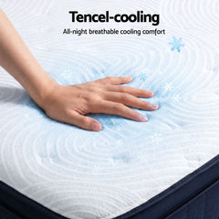RoomSense Pocket Spring Memory Foam Hybrid Gel Mattress – King Single