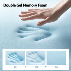 RoomSense Pocket Spring Memory Foam Hybrid Gel Mattress – King Single