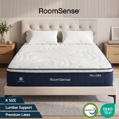 RoomSense Pocket Spring Memory Foam Latex Hybrid Mattress – King Single
