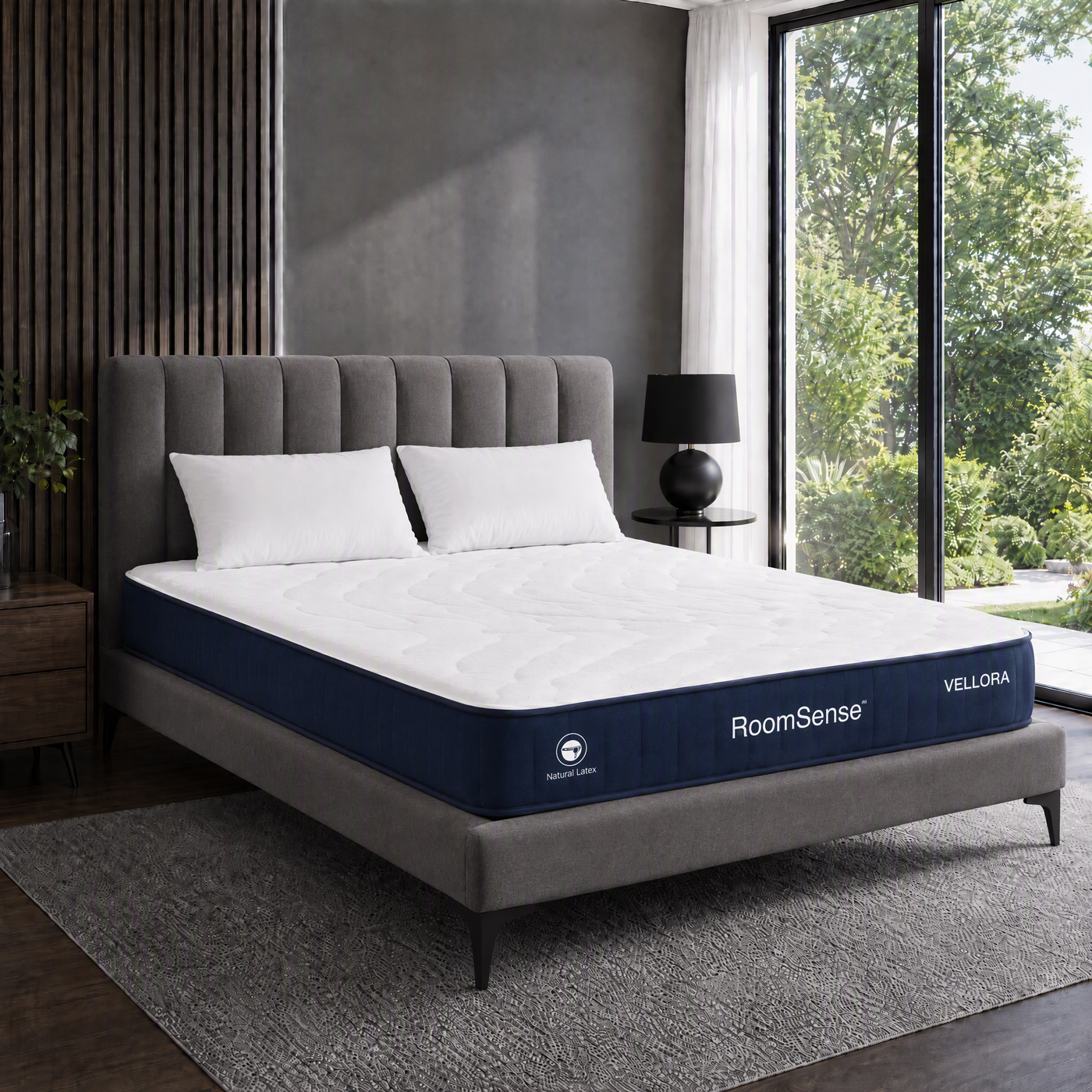 RoomSense Pocket Spring Memory Foam Latex Hybrid Mattress – King Single